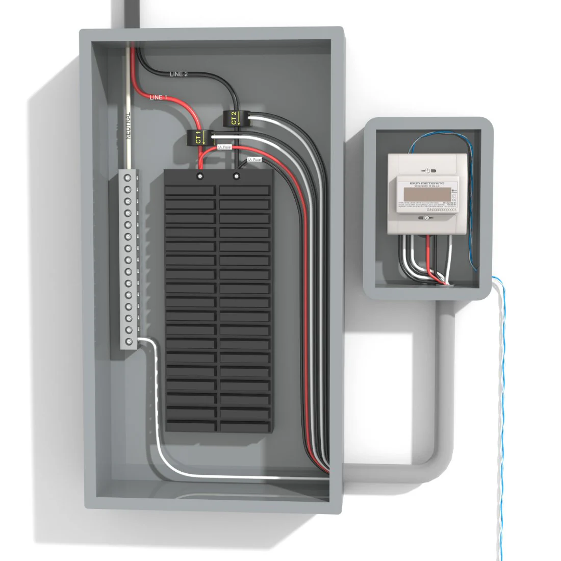 EKM-Omnimeter I v.3 – Universal Smart Meter, Single Phase or 3-Phase, 120 to 480V, 50/60Hz, up to 5000 Amps - Image 14
