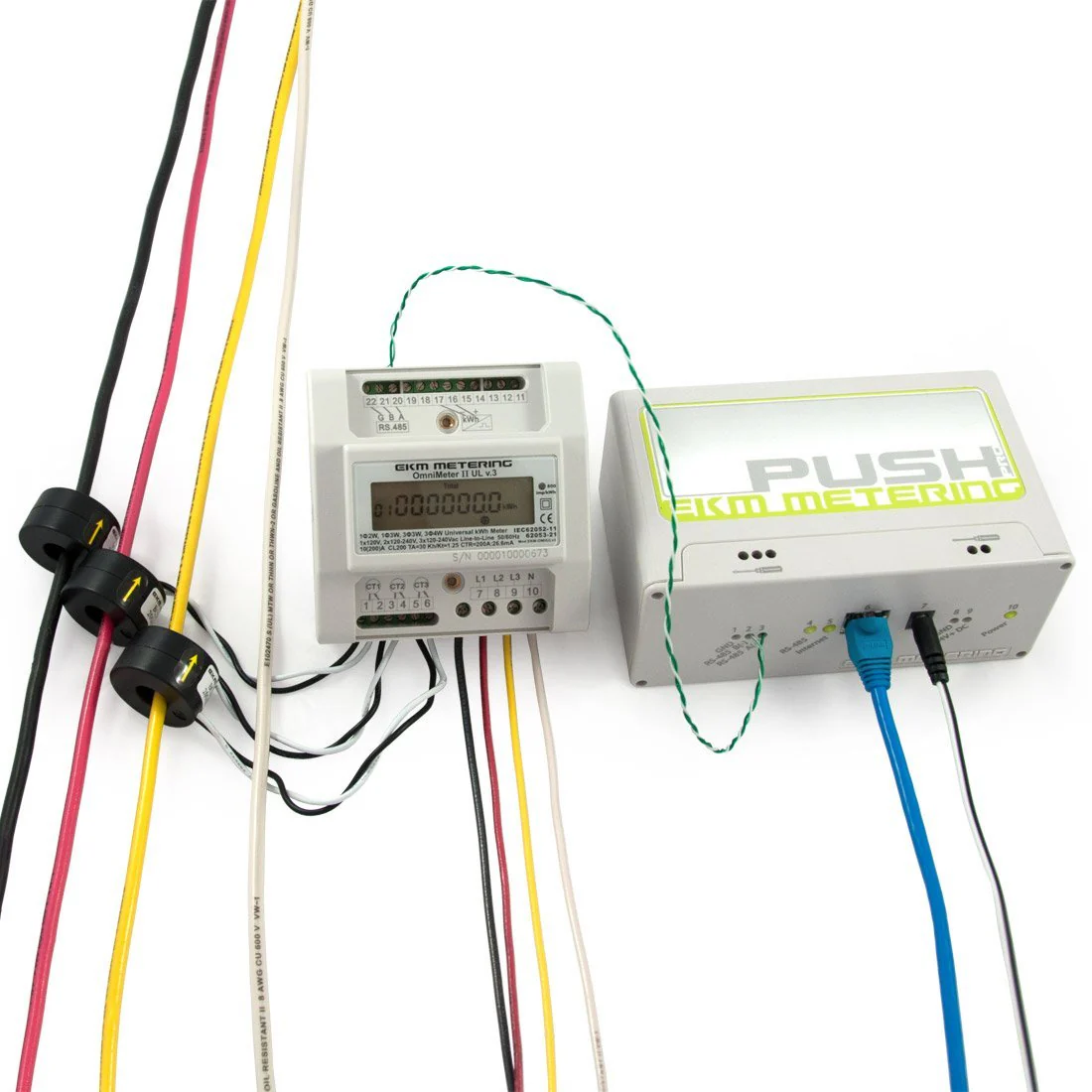 EKM-Omnimeter II UL v.3 – Universal Smart Meter, Single Phase or 3-Phase, 120 to 240V, 50/60Hz, up to 5000 Amps - Image 13