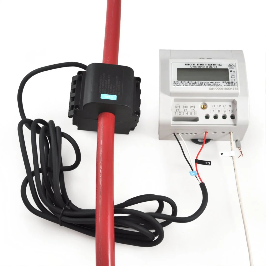 Piercing Split-Core Current Transformer, 200A, 200A:26.6mA, 19mm (0.748") Hole Diameter, PSCT-019-200 - Image 8