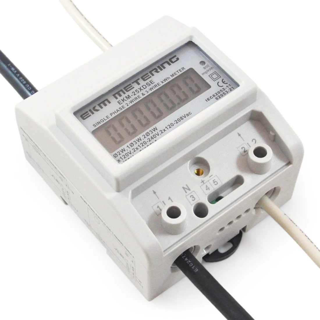 Single Phase, Pass-Through kWh Meter, 2 or 3-Wire, 120V up to 120/240V, 100A, 50/60Hz, EKM-25XDSE - Image 6